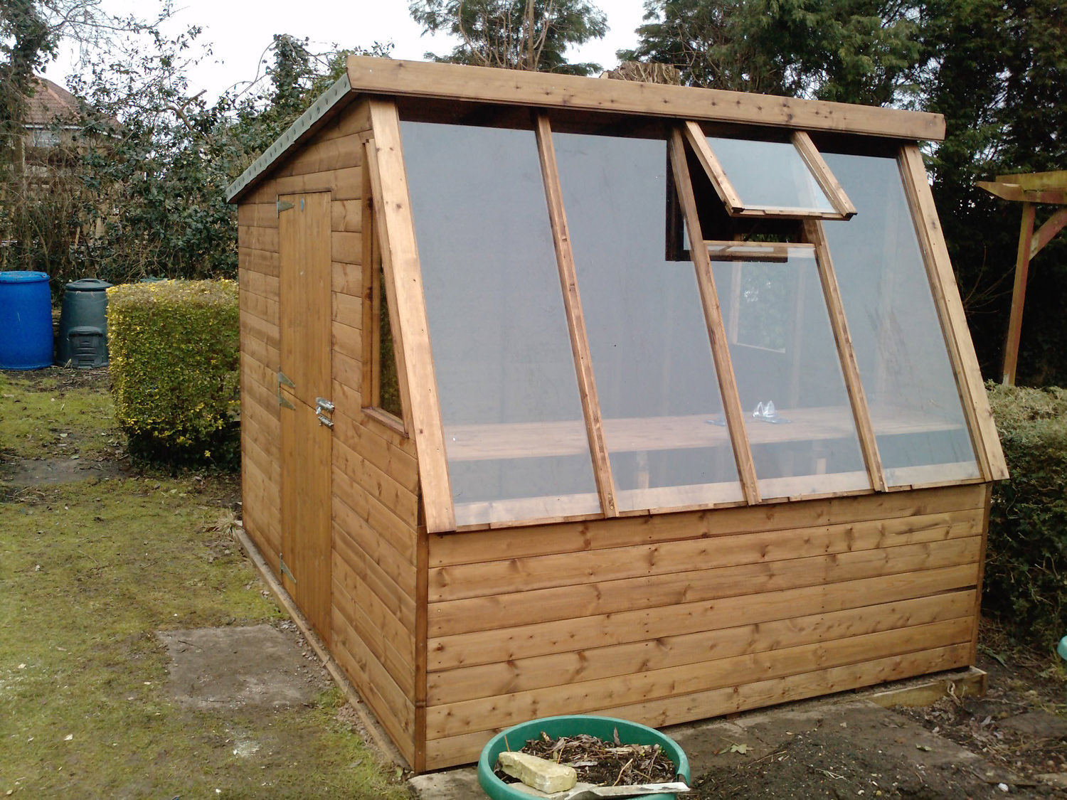 Solar Shed & Greenhouse 10 - Swift Timber Buildings